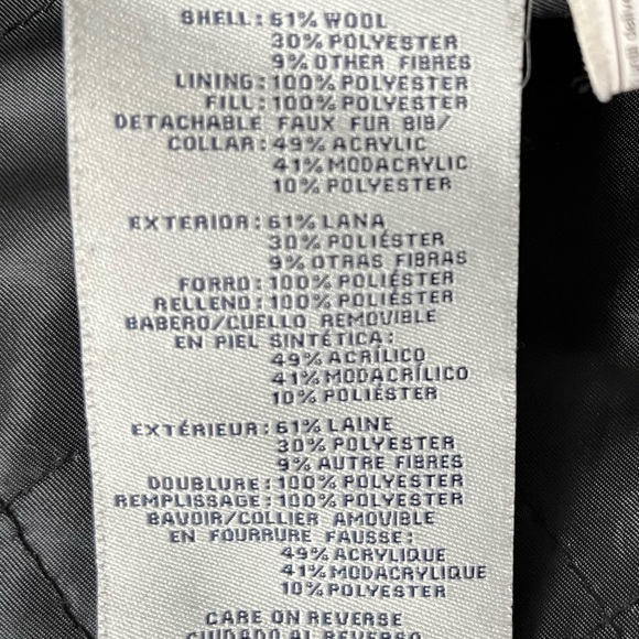 Cole Haan Women's Black Wool Jacket - Picture 3 of 5